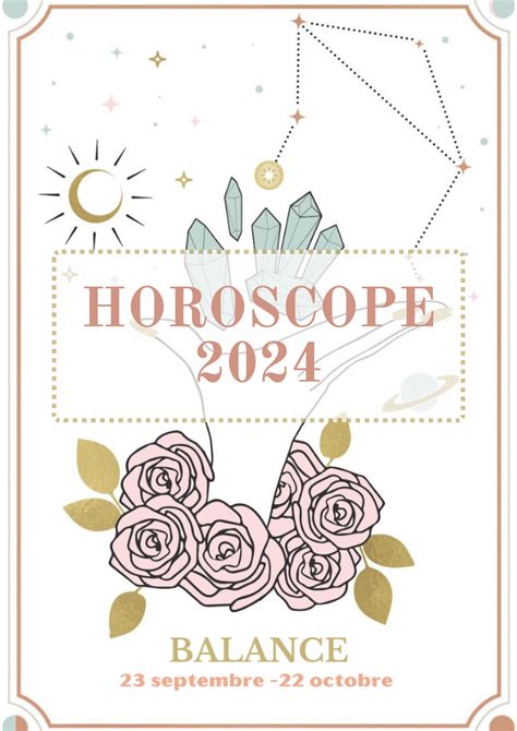 horoscope gratuit balance 2024